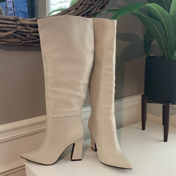 Steve Madden Women's Showbiz Stovepipe Boots - Picture 6 of 14